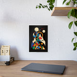 Abstract Mountain Gloss Poster - Modern Wall Art for Home Decor