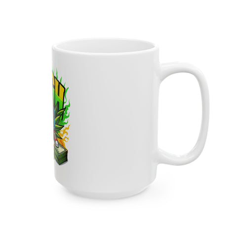 High Skeleton Ceramic Mug - 11oz & 15oz Options