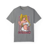 Anime-Inspired Unisex Garment-Dyed T-Shirt - Playful Manga Design