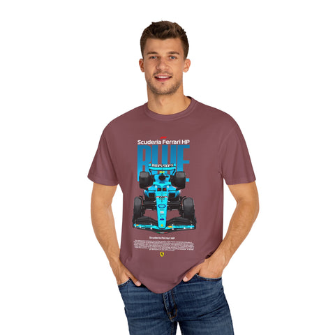 Scuderia Ferrari HP Unisex Garment-Dyed T-shirt - Racing Enthusiast Apparel