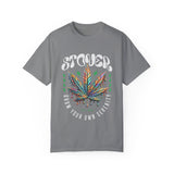 Unisex Garment-Dyed T-Shirt - "Grow Your Own Serenity"
