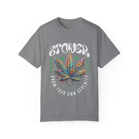 Unisex Garment-Dyed T-Shirt - "Grow Your Own Serenity"
