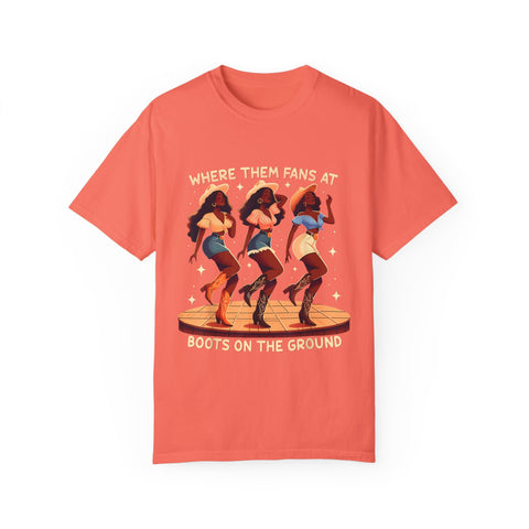 Women Empowerment Graphic T-Shirt - "Where Them Fans At"