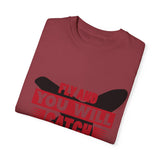Catch the Swallow T-Shirt - Unisex Garment-Dyed Tee for Adventurers