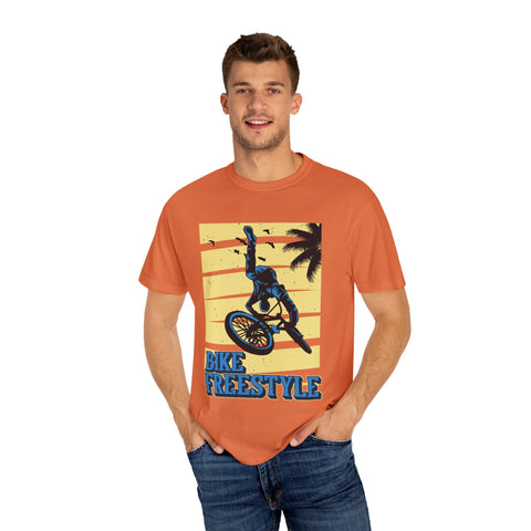 Unisex Bike Freestyle T-Shirt - Casual Graphic Tee for Cyclists