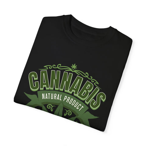 Unisex Cannabis T-Shirt - Natural Product Design