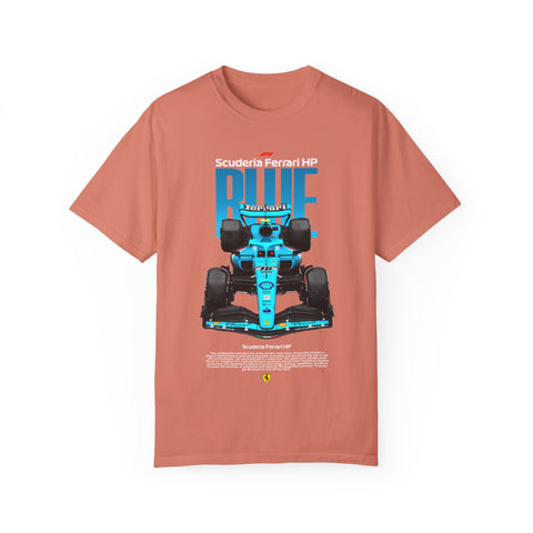 Scuderia Ferrari HP Unisex Garment-Dyed T-shirt - Racing Enthusiast Apparel