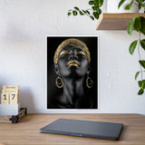Elegant Black & Gold Wall Art Poster - Inspirational Home Decor