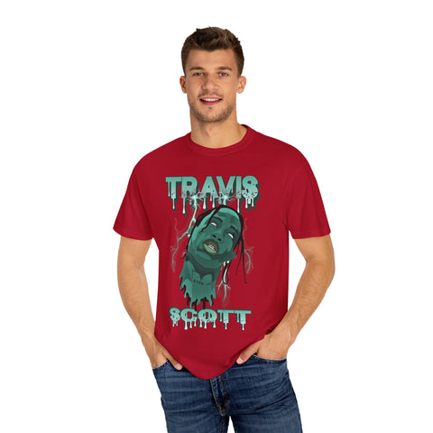 Unisex Travis Scott Dripping Graphic T-Shirt - Hip Hop Streetwear