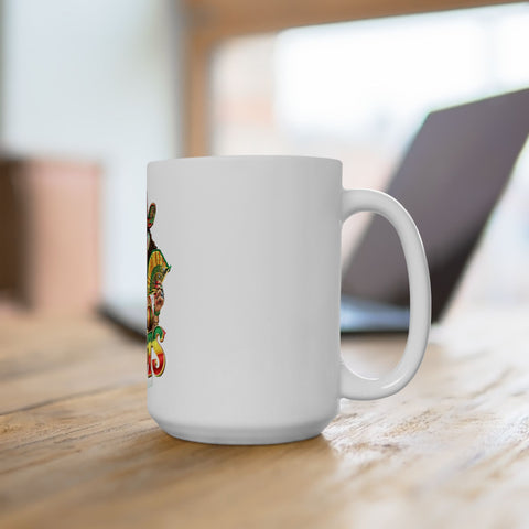 Colorful Bohemian Ceramic Mug – Perfect for Coffee Lovers