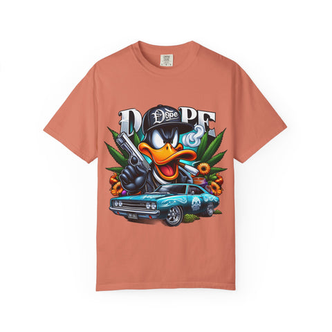 Dope Vibe Unisex Garment-Dyed T-Shirt - Cool Streetwear with Funky Graphic