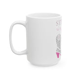 Stylish Skating Themed Ceramic Mug - Perfect for Ice Skating Enthusiasts