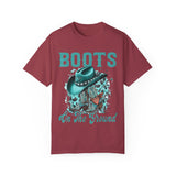 Cowboy Boots Graphic T-Shirt for Western Fashion Lovers