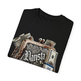 Gangsta Money Bag T-Shirt - Unisex Garment-Dyed Tee