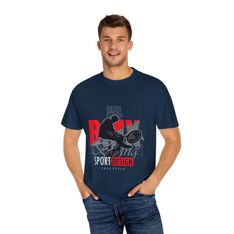 Freestyle BMX Unisex Garment-Dyed T-shirt