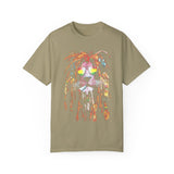 Cool Lion Sunglasses Unisex Garment-Dyed T-shirt