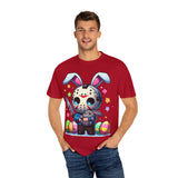 Cute Bunny Horror Unisex T-Shirt - Perfect for Easter Celebrations
