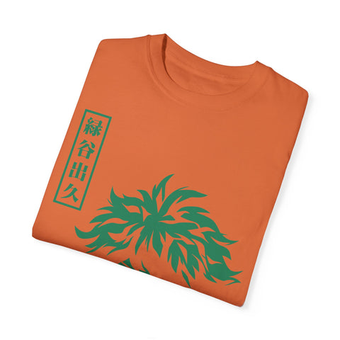 Anime-Inspired Unisex T-Shirt - Hand-Drawn Green Character Design