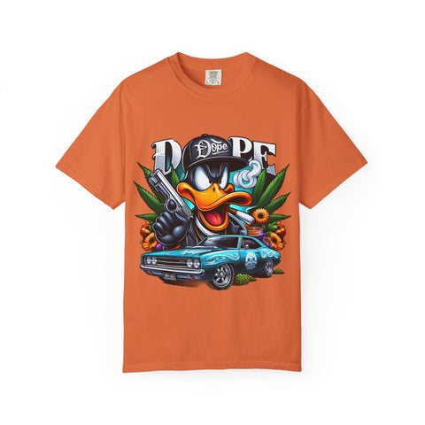Dope Vibe Unisex Garment-Dyed T-Shirt - Cool Streetwear with Funky Graphic