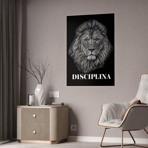 Disciplina Poster - Colorful Gloss Print for Gamers & Collectors