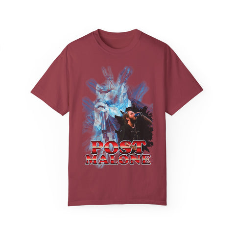 Post Malone Unisex Garment-Dyed T-Shirt - Trendy Music Apparel