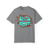 Norse Practitioner T-Shirt - Unisex Garment-Dyed Tee with Leopard Print Design