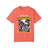 Chill Out Groove & Relax Unisex Garment-Dyed T-Shirt | Vintage Hippie Style