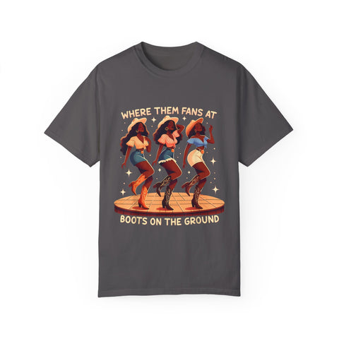 Women Empowerment Graphic T-Shirt - "Where Them Fans At"