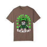 Unisex Garment-Dyed T-shirt - 'I Have More Senpai' Graphic Tee