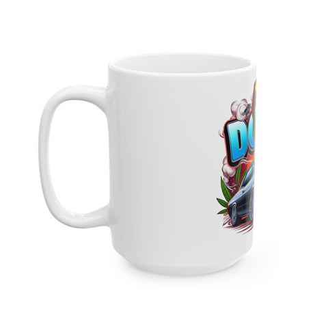 Dope Vibe Ceramic Mug - 11oz & 15oz Coffee Cup for Car Lovers
