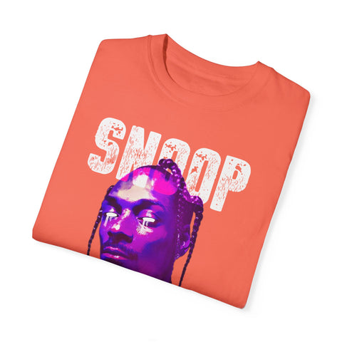 Vintage Snoop Dogg T-Shirt - Unisex Garment-Dyed Tee for Music Fans