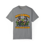 Chill With Friends T-Shirt - Unisex Garment-Dyed Tee