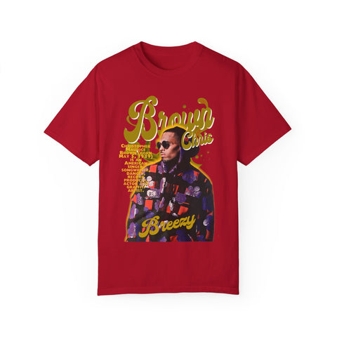 Breezy Summer Vibes Unisex Garment-Dyed T-Shirt