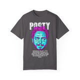 Posty Unisex Garment-Dyed T-shirt | Vibrant Vintage Style Tee for Music Lovers