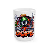 Dope Graphic Ceramic Mug - Cool Gift for Rebels & Original Thinkers