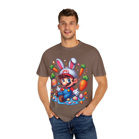 Cute Easter Character Unisex Garment-Dyed T-Shirt